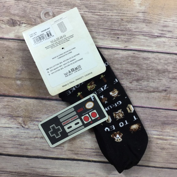 Vans X Nintendo Legend Of Zelda Low Rise Socks - Picture 2 of 6